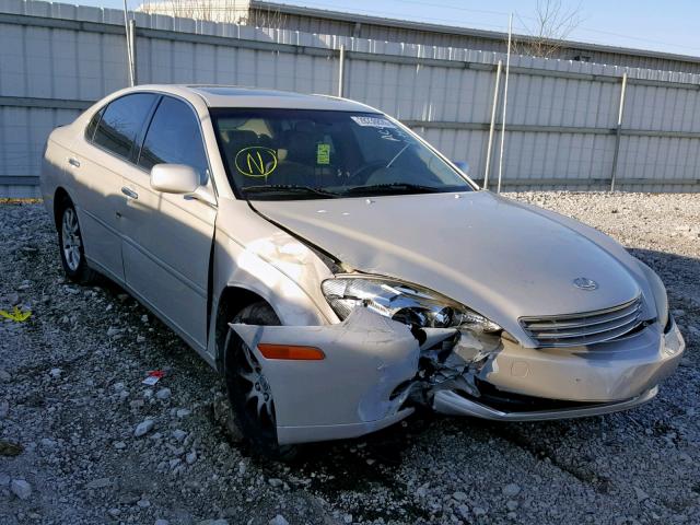 JTHBF30G330119928 - 2003 LEXUS ES 300 SILVER photo 1