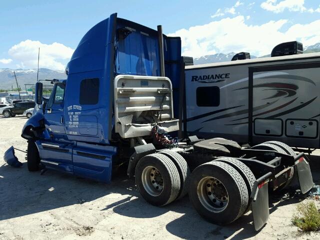 3HSCUAPR5AN250362 - 2010 INTERNATIONAL PROSTAR PR BLUE photo 3