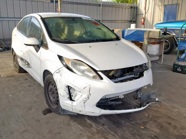 3FADP4AJ7CM128223 - 2012 FORD FIESTA S WHITE photo 1