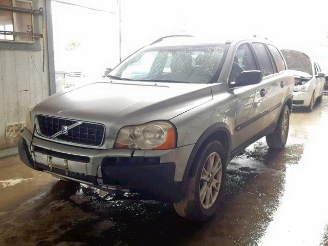 YV1CZ911951156743 - 2005 VOLVO XC90 T6 SILVER photo 2