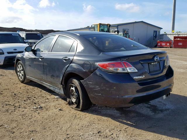 1YVHZ8BH6D5M06359 - 2013 MAZDA 6 SPORT GRAY photo 3