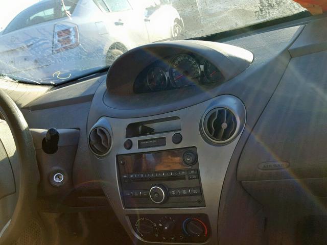 1G8AJ55F67Z108571 - 2007 SATURN ION LEVEL GOLD photo 9