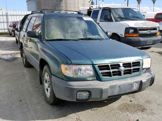 JF1SF6352XH709662 - 1999 SUBARU FORESTER L GREEN photo 1