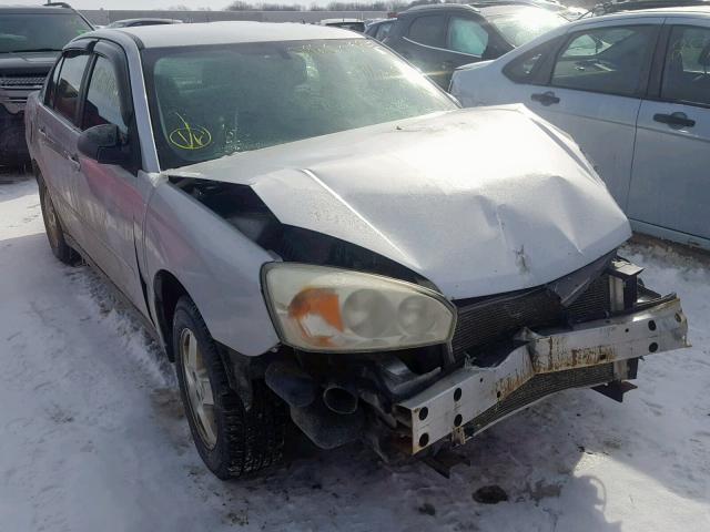 1G1ZT52875F285789 - 2005 CHEVROLET MALIBU LS SILVER photo 1
