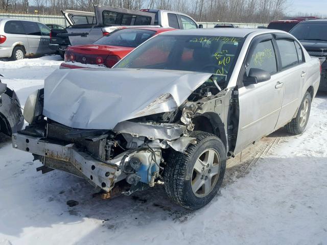1G1ZT52875F285789 - 2005 CHEVROLET MALIBU LS SILVER photo 2