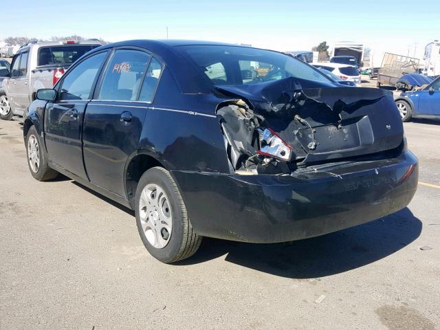 1G8AJ54F34Z102885 - 2004 SATURN ION LEVEL BLACK photo 3
