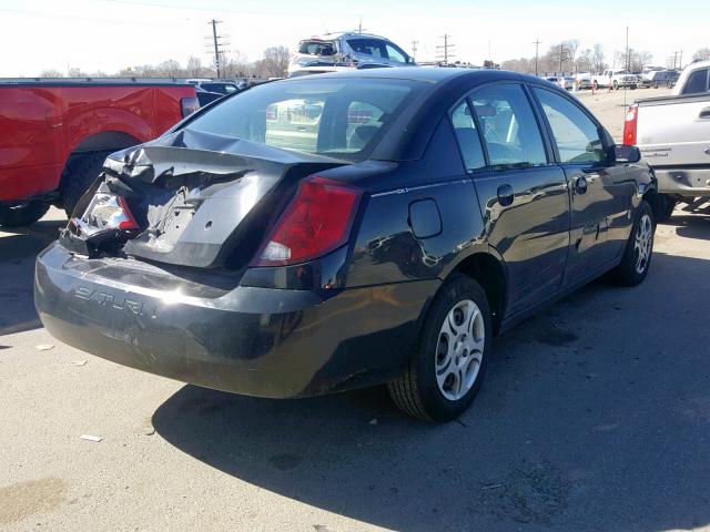 1G8AJ54F34Z102885 - 2004 SATURN ION LEVEL BLACK photo 4
