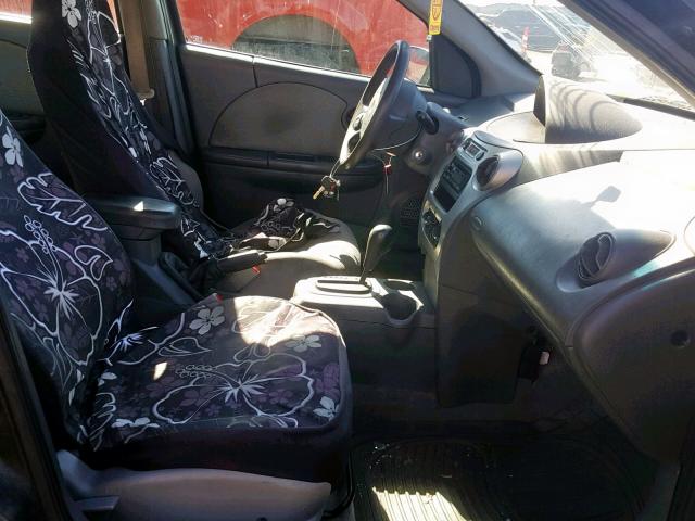 1G8AJ54F34Z102885 - 2004 SATURN ION LEVEL BLACK photo 5