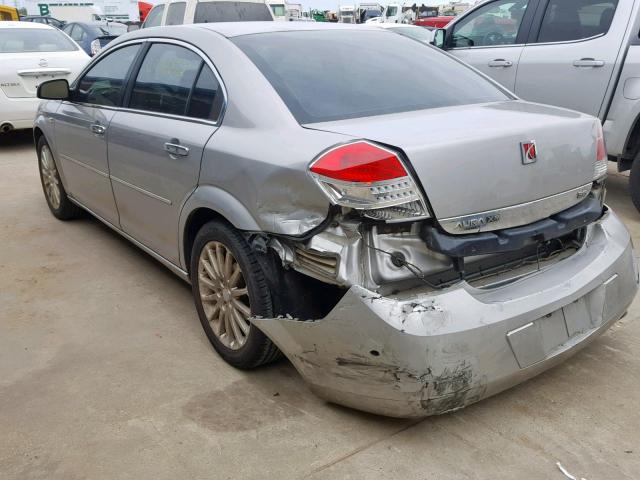 1G8ZV57758F125765 - 2008 SATURN AURA XR SILVER photo 3