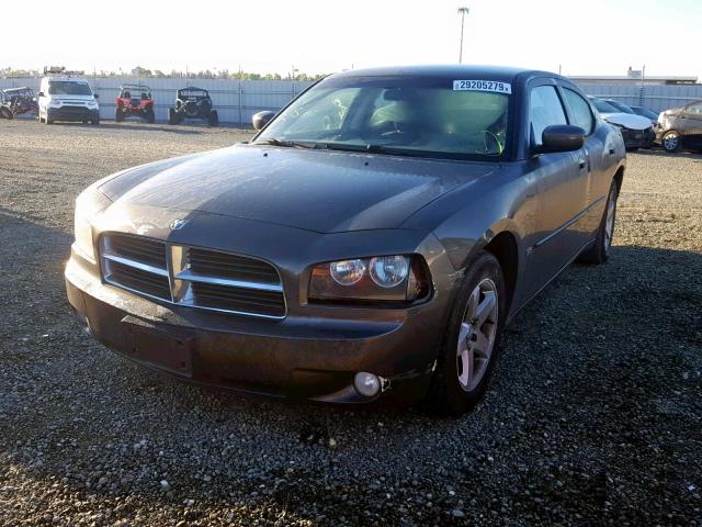 2B3CA3CV2AH163931 - 2010 DODGE CHARGER SX GRAY photo 2