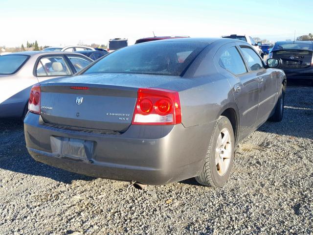 2B3CA3CV2AH163931 - 2010 DODGE CHARGER SX GRAY photo 4