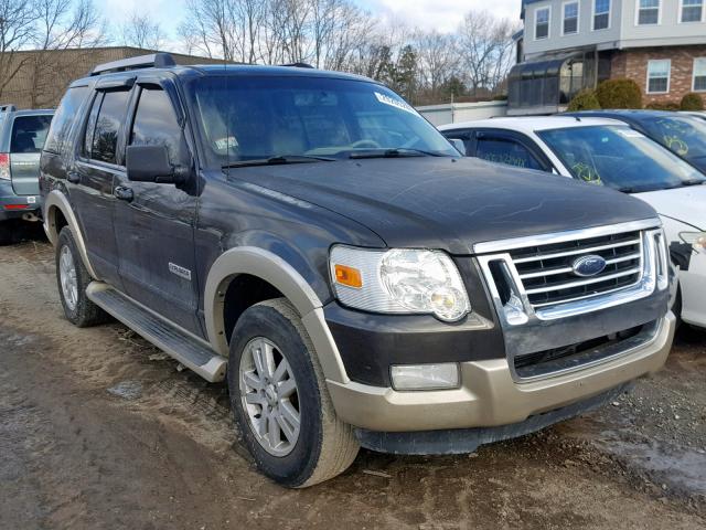 1FMEU74E57UB59362 - 2007 FORD EXPLORER E BROWN photo 1