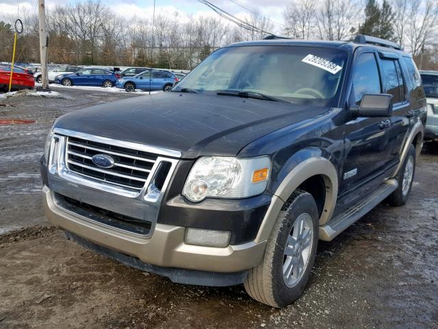 1FMEU74E57UB59362 - 2007 FORD EXPLORER E BROWN photo 2