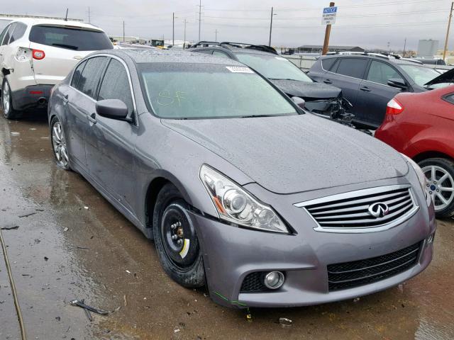 JN1CV6AR8CM978423 - 2012 INFINITI G37 GRAY photo 1