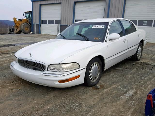 1G4CW52K4V4651375 - 1997 BUICK PARK AVENU WHITE photo 2