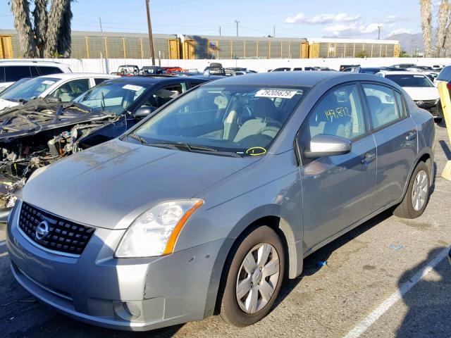 3N1AB61E58L685173 - 2008 NISSAN SENTRA 2.0 GRAY photo 2