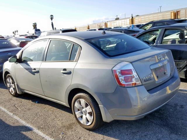 3N1AB61E58L685173 - 2008 NISSAN SENTRA 2.0 GRAY photo 3