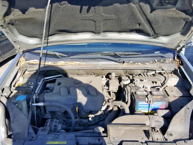 3N1AB61E58L685173 - 2008 NISSAN SENTRA 2.0 GRAY photo 7