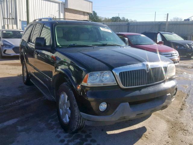 5LMEU68HX4ZJ46469 - 2004 LINCOLN AVIATOR 黑色 照片 1