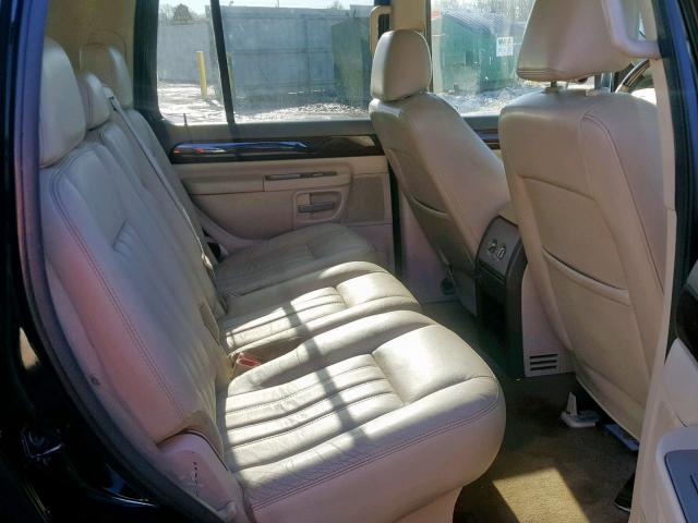 5LMEU68HX4ZJ46469 - 2004 LINCOLN AVIATOR 黑色 照片 6