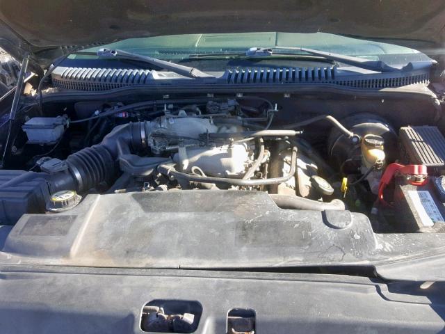 5LMEU68HX4ZJ46469 - 2004 LINCOLN AVIATOR 黑色 照片 7