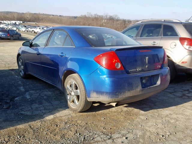 1G2ZH58N674239525 - 2007 PONTIAC G6 GT BLUE photo 3