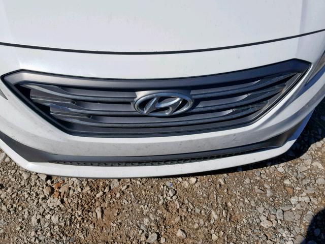 5NPE34AF2GH336950 - 2016 HYUNDAI SONATA SPO WHITE photo 9