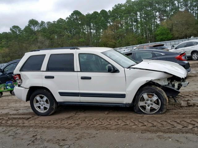 1J4GS48K15C634052 - 2005 JEEP GRAND CHER WHITE photo 9