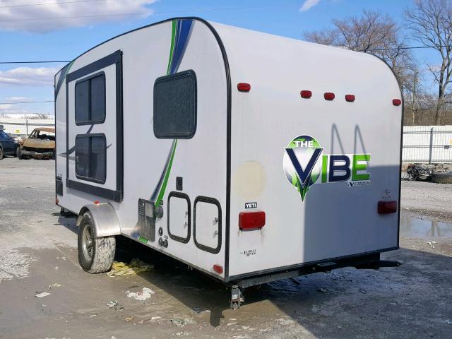 4X4TVCW16E5103220 - 2014 VIBE TRAVELTRLR WHITE photo 3