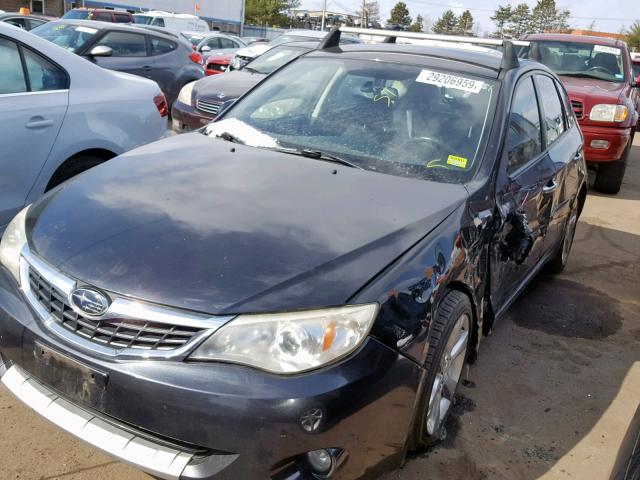 JF1GH63669H820792 - 2009 SUBARU IMPREZA OU BLACK photo 2