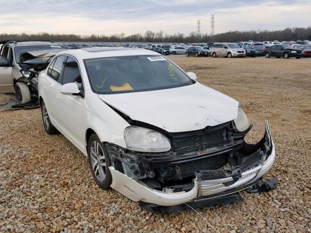 3VWDT71K96M683109 - 2006 VOLKSWAGEN JETTA TDI WHITE photo 1