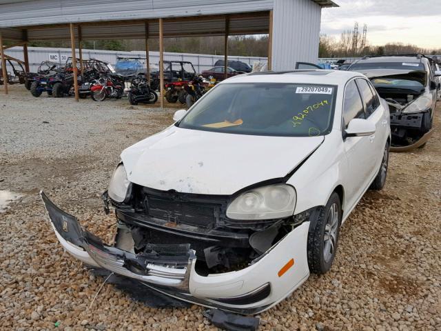 3VWDT71K96M683109 - 2006 VOLKSWAGEN JETTA TDI WHITE photo 2