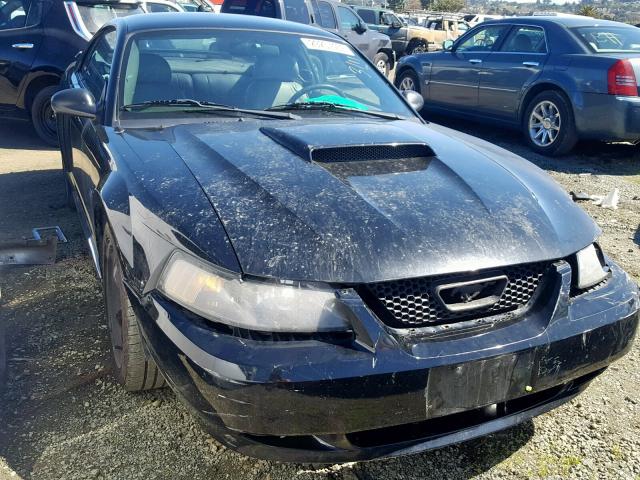 1FAFP42X33F374052 - 2003 FORD MUSTANG GT BLACK photo 1