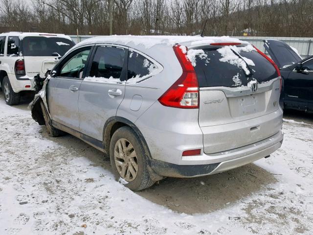 2HKRM3H71FH521240 - 2015 HONDA CR-V EXL SILVER photo 3