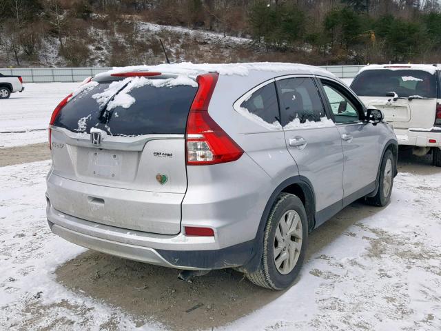 2HKRM3H71FH521240 - 2015 HONDA CR-V EXL SILVER photo 4