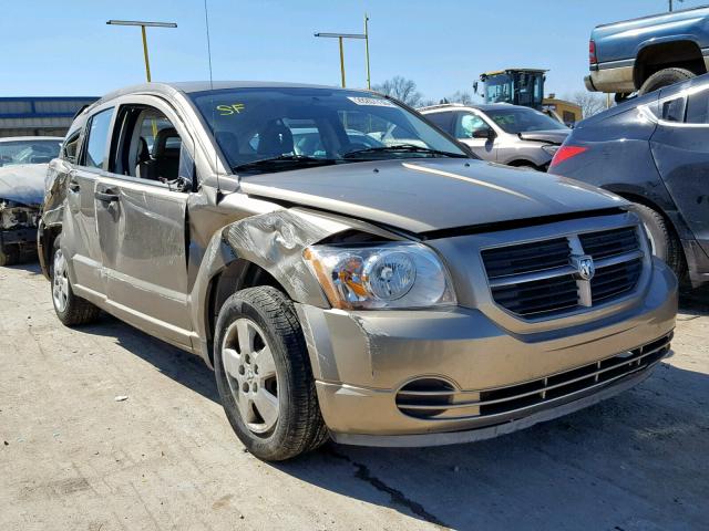 1B3HB28C17D157788 - 2007 DODGE CALIBER GOLD photo 1