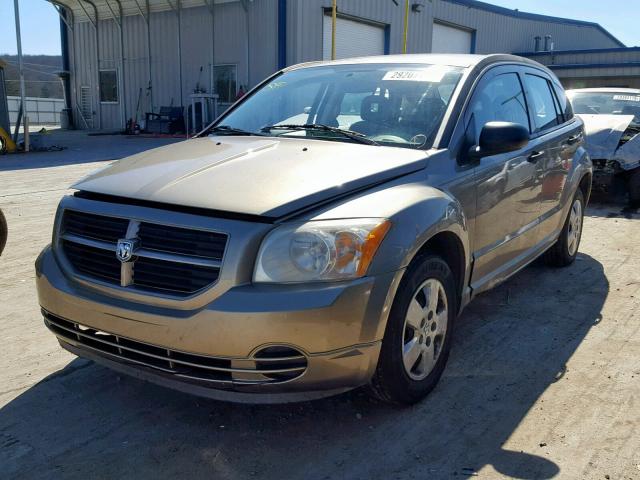 1B3HB28C17D157788 - 2007 DODGE CALIBER GOLD photo 2