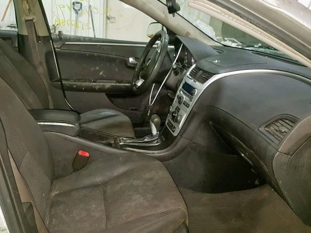 1G1ZH57B08F182627 - 2008 CHEVROLET MALIBU 1LT SILVER photo 5