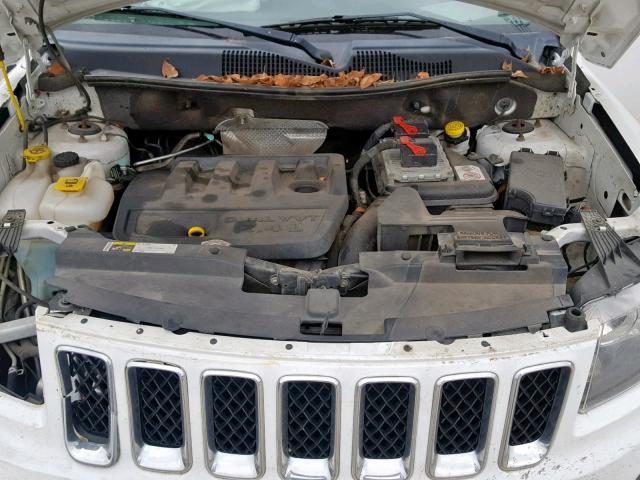 1C4NJCBB5ED624637 - 2014 JEEP COMPASS SP Ақ фото 7