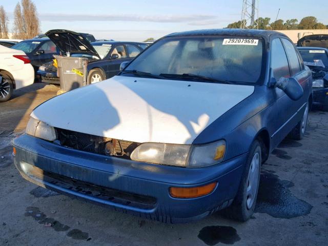 1NXBB02E5TZ389352 - 1996 TOYOTA COROLLA DX GREEN photo 2