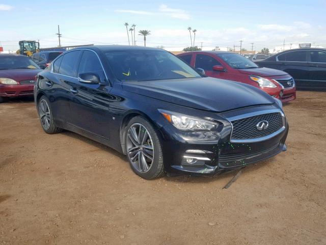 JN1BV7AP6FM341163 - 2015 INFINITI Q50 BASE BLACK photo 1