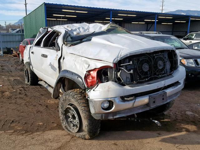 3D7KS29C87G747353 - 2007 DODGE RAM 2500 WHITE photo 1