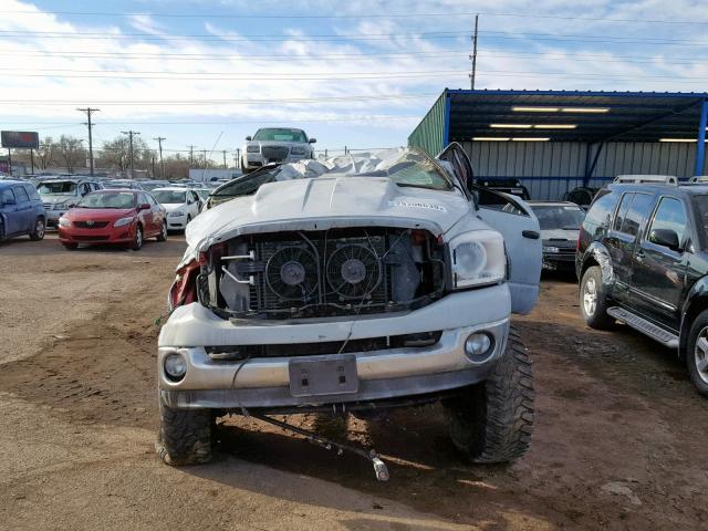 3D7KS29C87G747353 - 2007 DODGE RAM 2500 WHITE photo 9