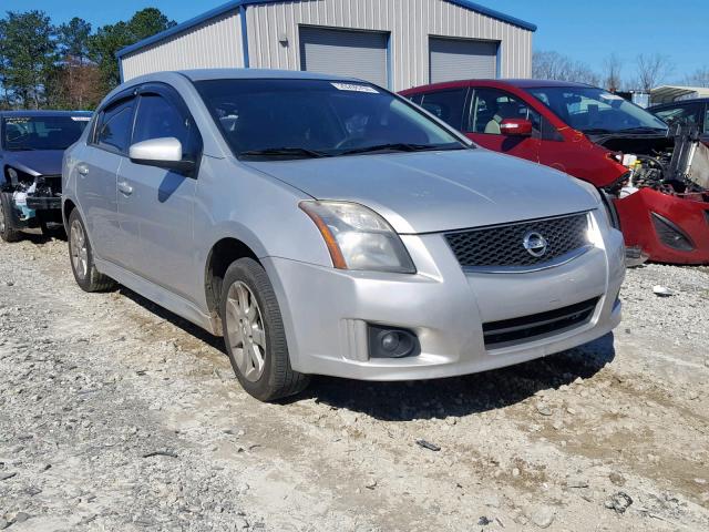 3N1AB6AP8CL676977 - 2012 NISSAN SENTRA 2.0 SILVER photo 1