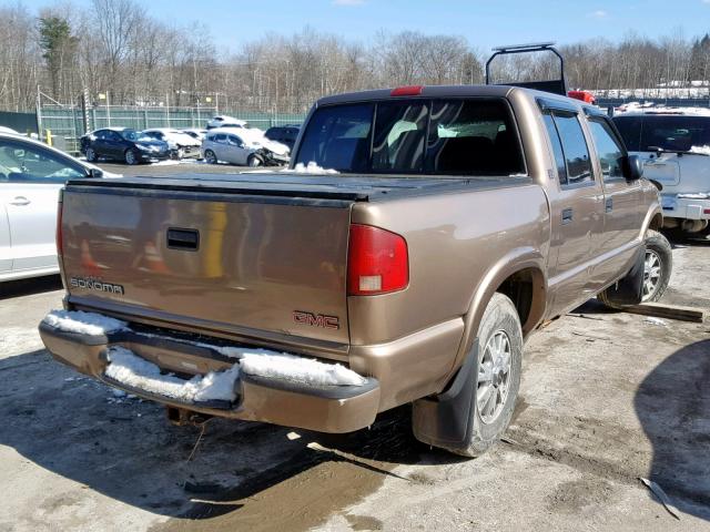 1GTDT13W32K218066 - 2002 GMC SONOMA BROWN photo 4