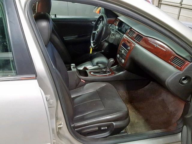 2G1WU583289174690 - 2008 CHEVROLET IMPALA LTZ SILVER photo 5