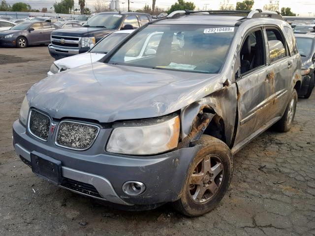 2CKDL73F166130198 - 2006 PONTIAC TORRENT CHARCOAL photo 2