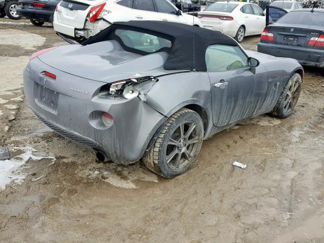 1G2MB35B36Y117867 - 2006 PONTIAC SOLSTICE GRAY photo 4