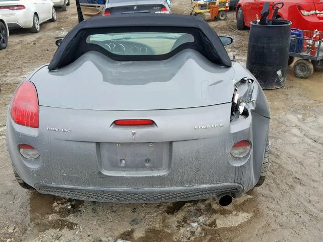 1G2MB35B36Y117867 - 2006 PONTIAC SOLSTICE GRAY photo 6