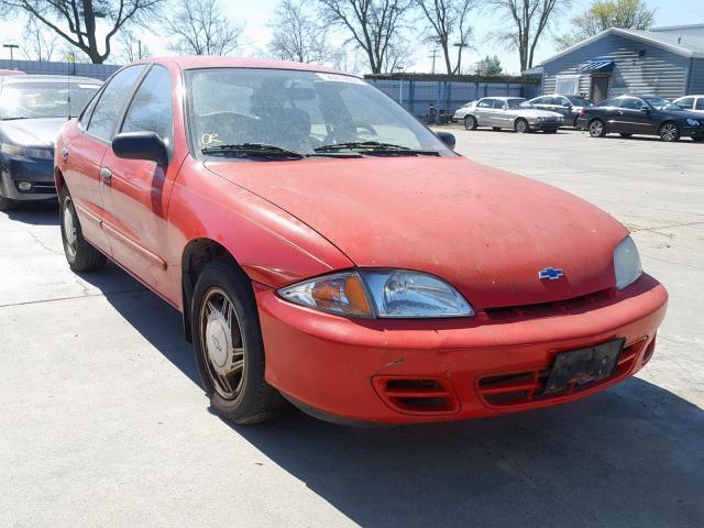 1G1JC524127123253 - 2002 CHEVROLET CAVALIER B RED photo 1